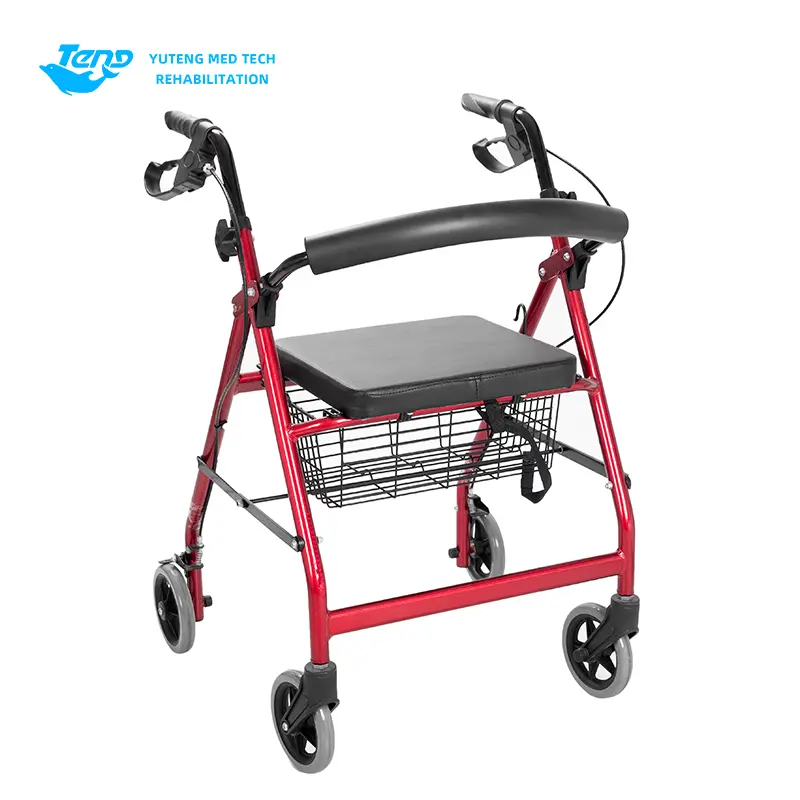 Walker dobrável com assento