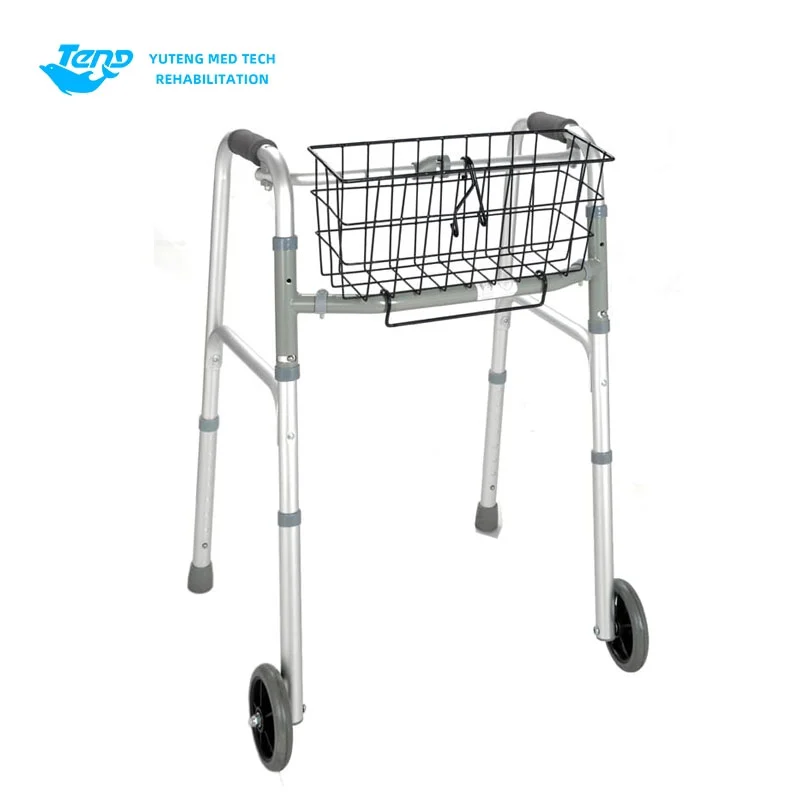 Walker de liga de alumínio da roda dianteira